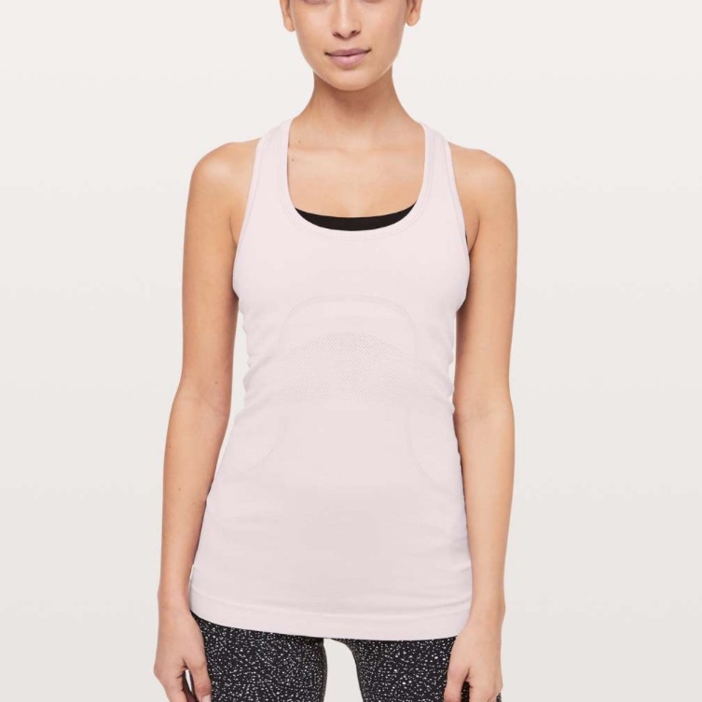 Lululemon Women’s Swiftly Tech Racerback Tank Pale Pink Size 6